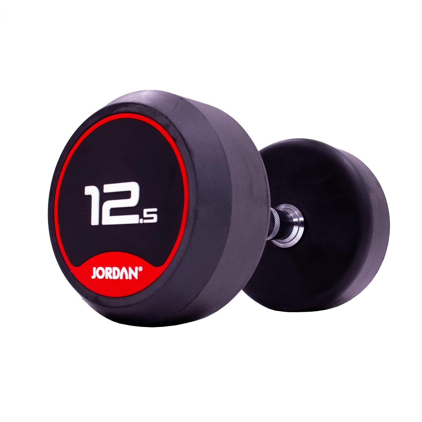 JORDAN Rubber Dumbbells Red (Pairs Of 2.5kg-50kg)