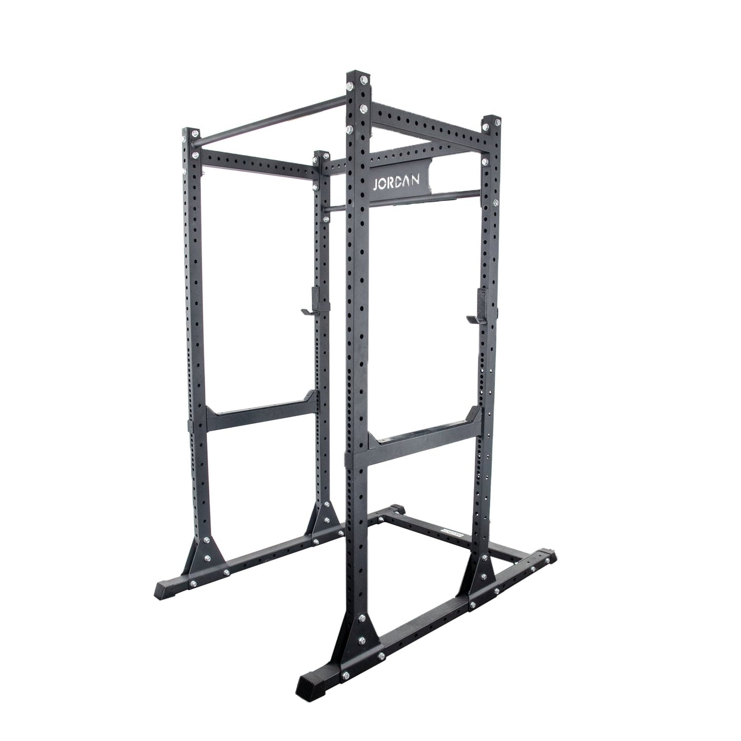 HELIX by JORDAN Freestanding Power Rack with J-Hooks & Safety Bar - Jordan