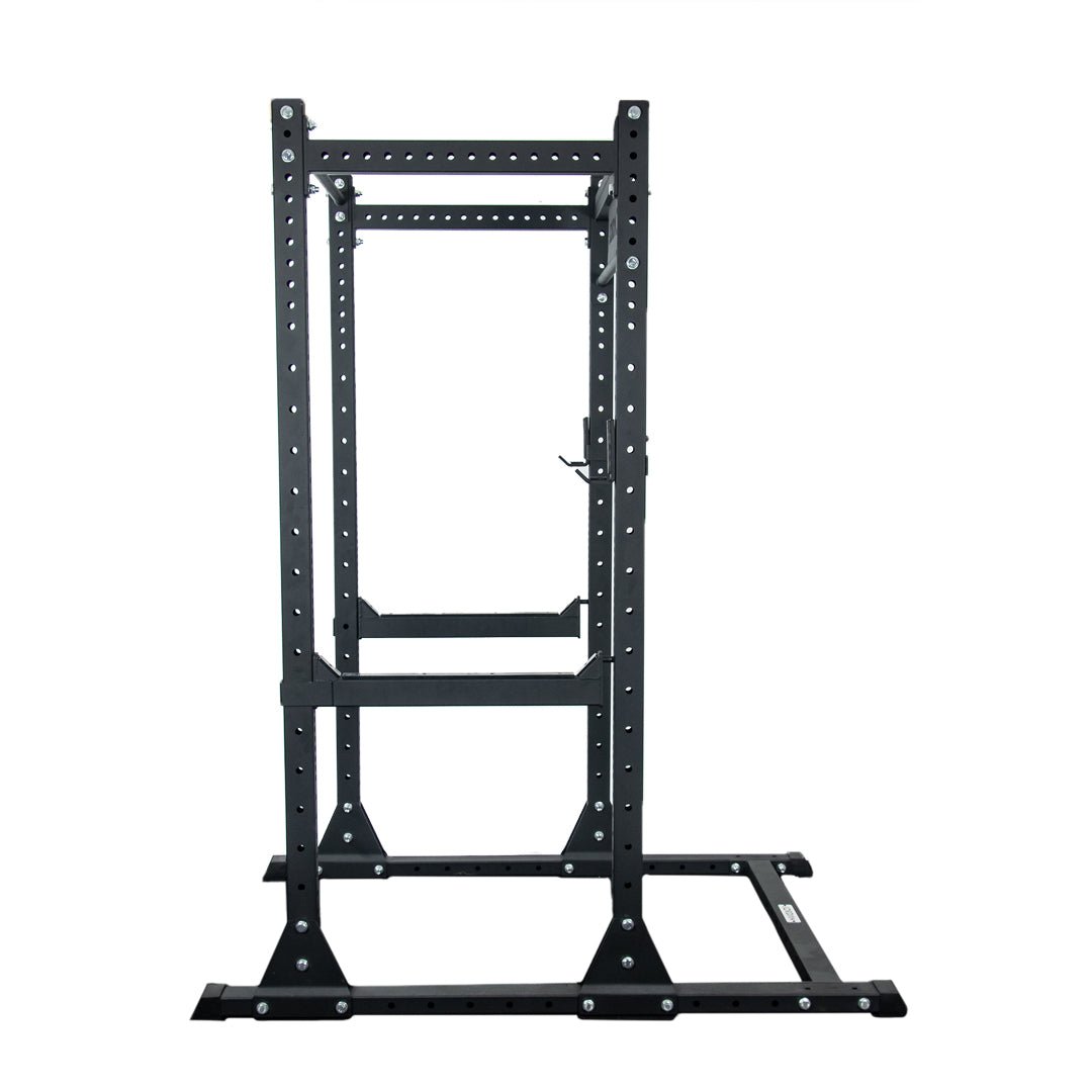 HELIX by JORDAN Freestanding Power Rack with J-Hooks & Safety Bar - Jordan